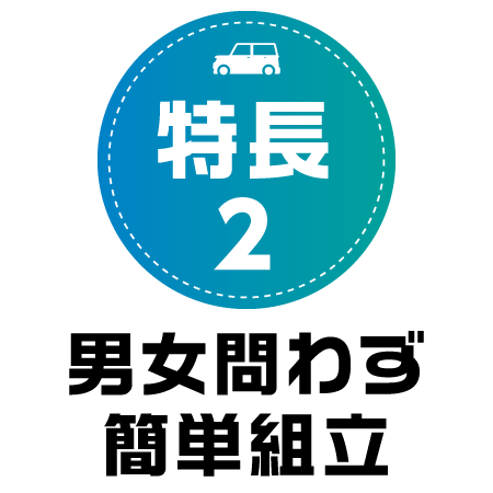 車中泊キットCOOL　特長2